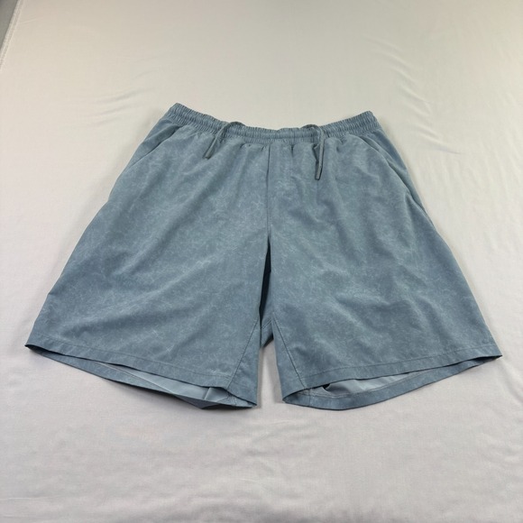Lululemon Pace Breaker Shorts Mens XL Blue Lined Gym Athletic Running - Picture 1 of 10